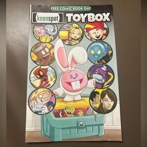*SD COMIC CON 2025 EXCLUSIVE*Toybox Comic Book with Pink Bunny Cover